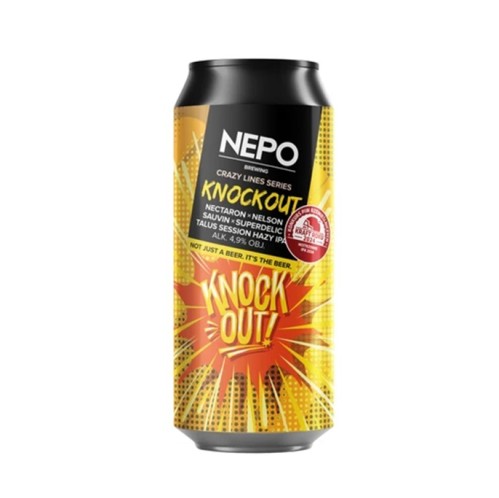 Alus Nepo Knockout  (0,5 l skard.) 