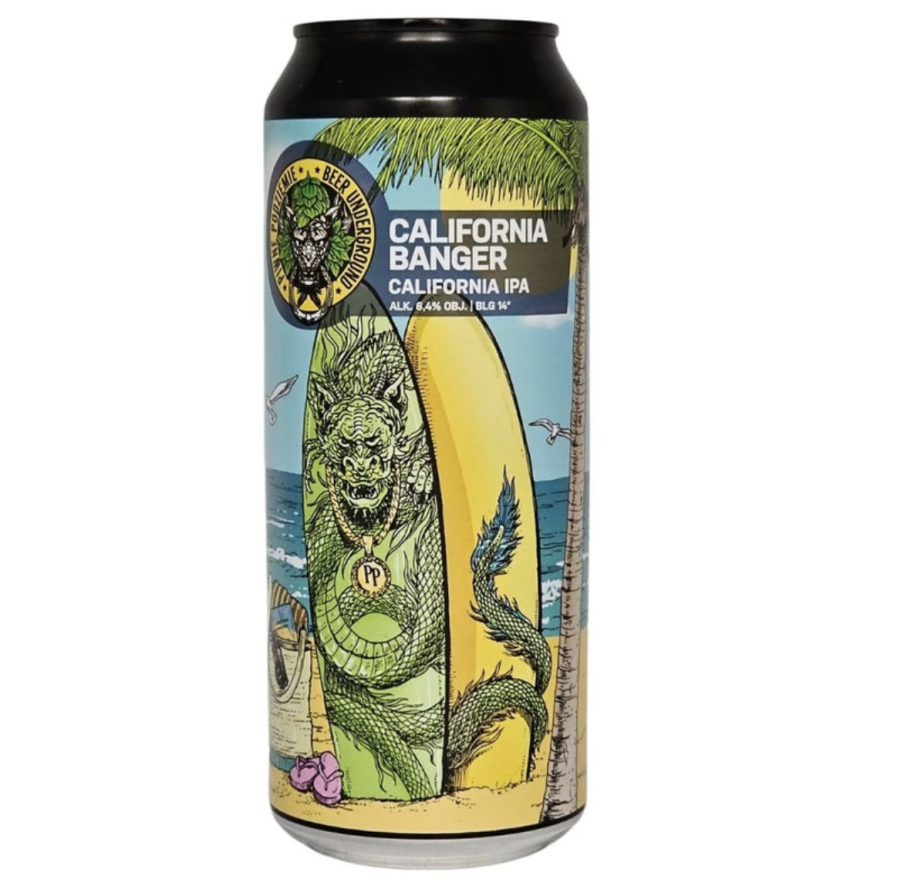 Alus Piwne Podziemie CALIFORNIA BANGER  (0,5 l skard.)