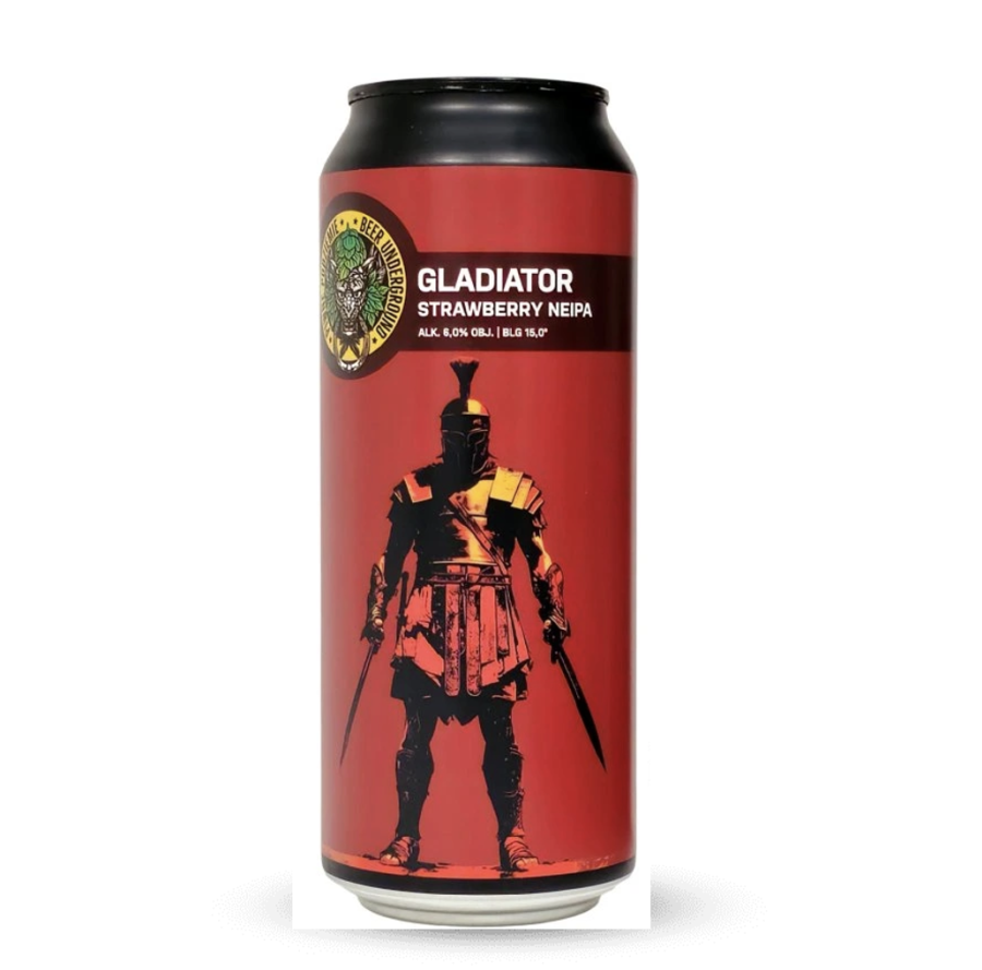 Alus Piwne Podziemie GLADIATOR (0,5 l skard.) Alus Piwne Podziemie GLADIATOR (0,5 l skard.)