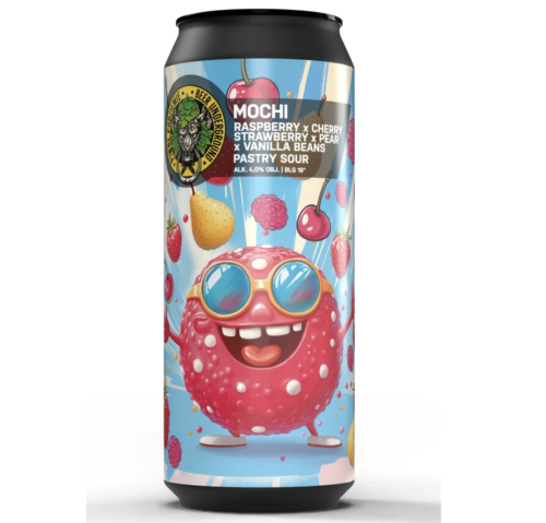 Alus Piwne Podziemie  MOCHI  RASPBERRY (0,5 l skard.)