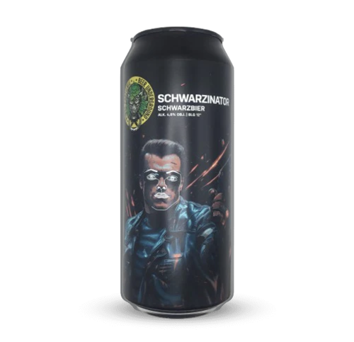 Alus Piwne Podziemie SCHWARZINATOR  (0,5 l skard.)