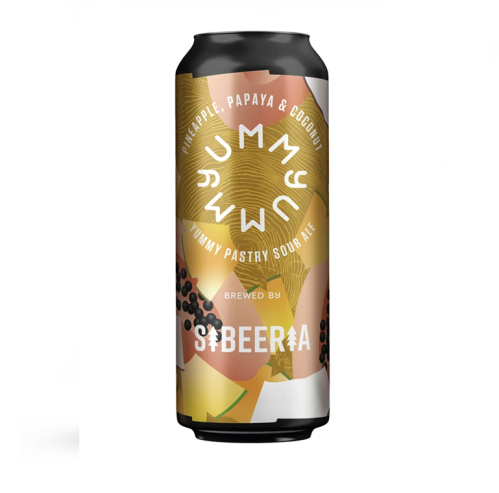 Alus Sibeeria YUMMY (Pieapple x Guava x Coconut), (0,5 l skard.)