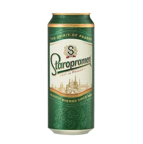 Alus STAROPRAMEN (0,5 l skard.)