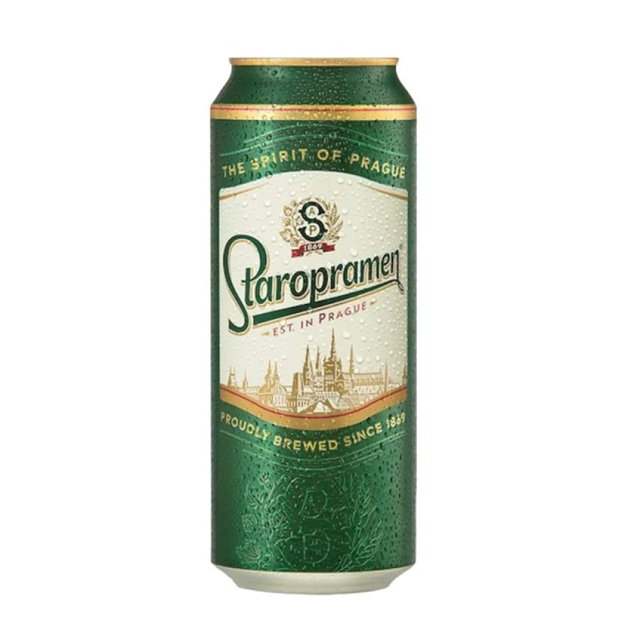 Alus STAROPRAMEN (0,5 l skard.) Alus STAROPRAMEN (0,5 l skard.)