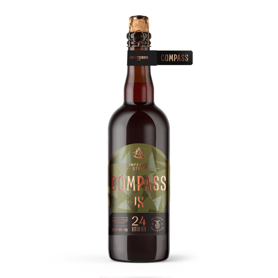 Alus Švyturys COMPASS IX (2024), (0,75 l but.)