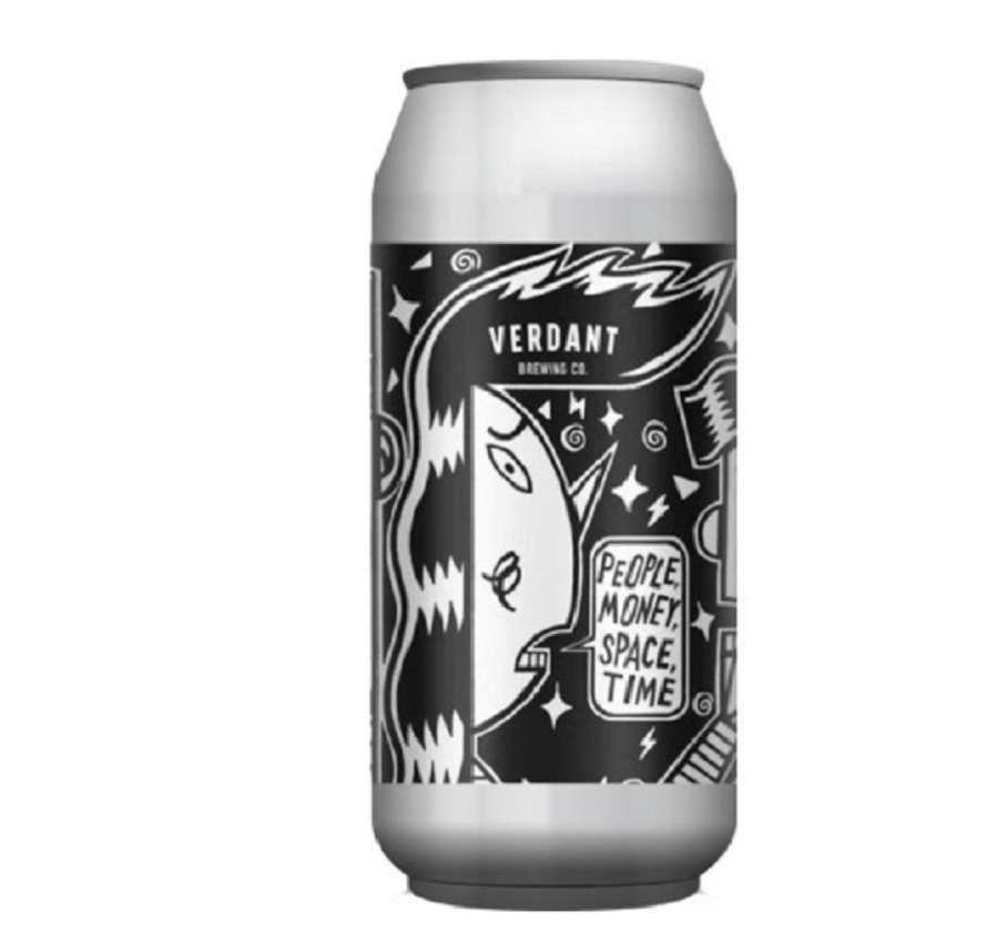 Alus Verdant Brewing Co. PEOPLE MONEY  SPACE TIME (0,44 l skard.) 
