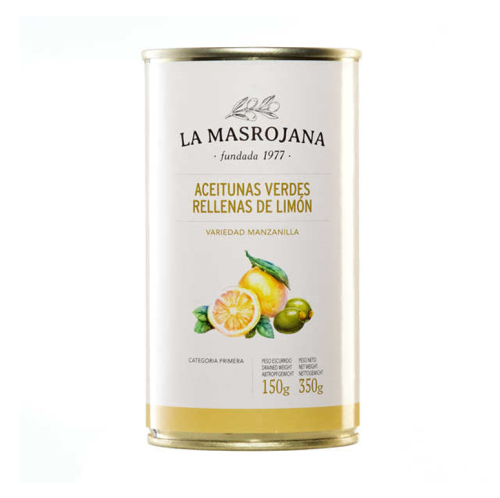 Alyvuogės La Masrojana su citrina (150 g)