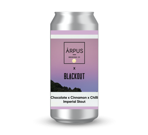 Arpus x Blackout (Chocolate x Cinnamon x Chilli) IMPERIAL STOUT  (0,44 l skard.)