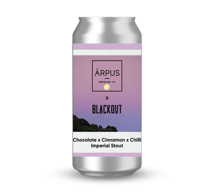 Arpus x Blackout (Chocolate x Cinnamon x Chilli) IMPERIAL STOUT  (0,44 l skard.)