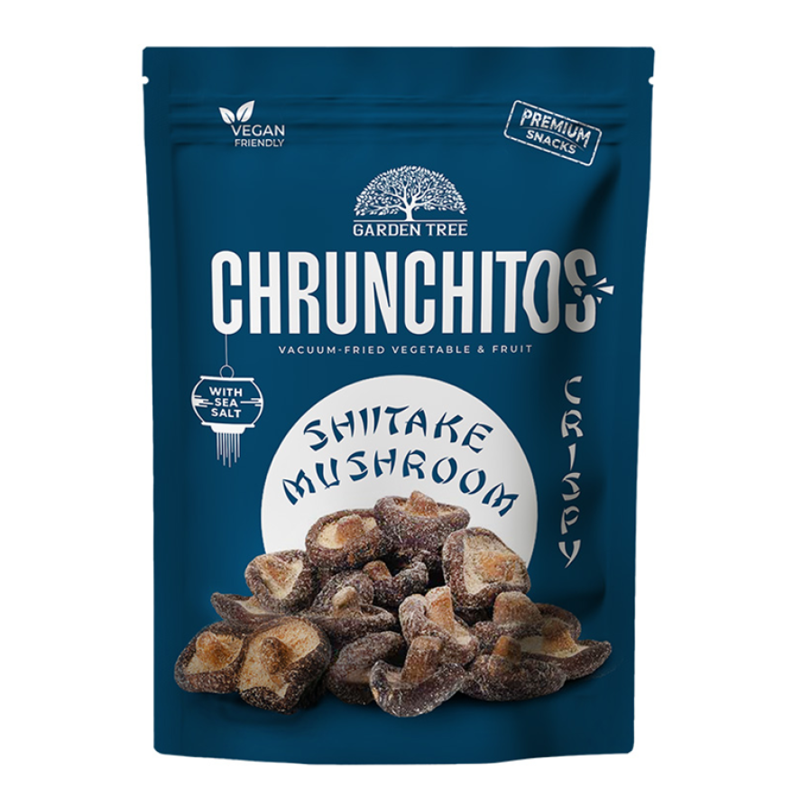 CHRUNCHITOS Traškūs shiitake grybai (45g)
