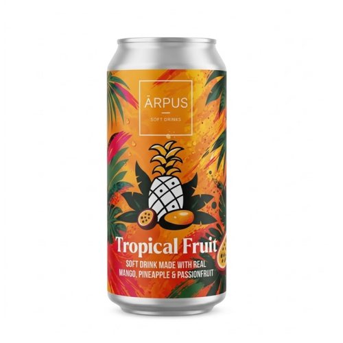 Gaiv.Gėr. Arpus TROPICAL FRUIT, 0,44 l skard. 