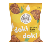 Keptos duonos traškučiai DOKI DOKI (grietinėlės irsvogūnų skonio), 150 g Keptos duonos traškučiai DOKI DOKI (grietinėlės irsvogūnų skonio), 150 g
