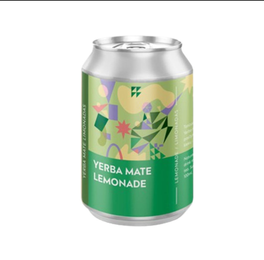Limonadas Sakiškės Brewery YERBA MATE LIMONADAS (0,33 l skard.)