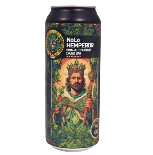 Nealkoholinis alus Piwne Podziemie NoLo- HEMPEROR  (0,5 l but.)