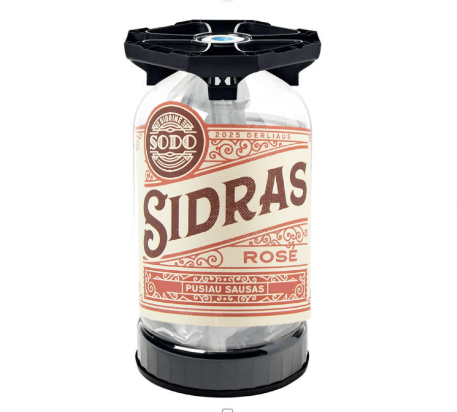 Sidras SODO SIDRINĖ ROSE (statinėmis) Sidras SODO SIDRINĖ ROSE (statinėmis)