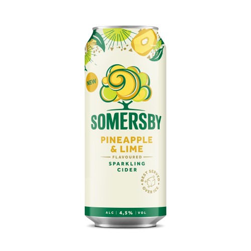 Sidras Somersby PINEAPPLE AND LIME (0,5 l skard.)