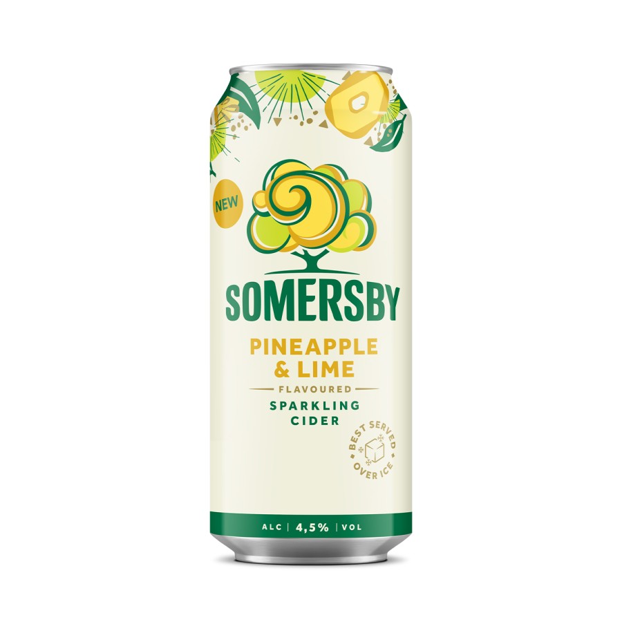 Sidras Somersby PINEAPPLE AND LIME (0,5 l skard.)
