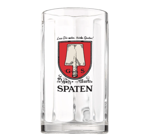 Bokalas  SPATEN  su rankena  (0,5 l)